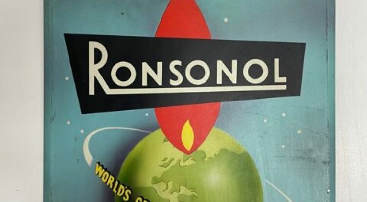 Cartello pubblicitario Ronsonol