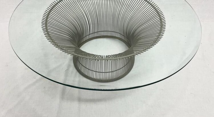 Tavolino di Warren Platner. Produzione Knoll. 1970. Vintage