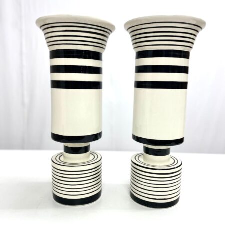 Coppia di vasi in ceramica. Anni ’80. Ottime condizioni.