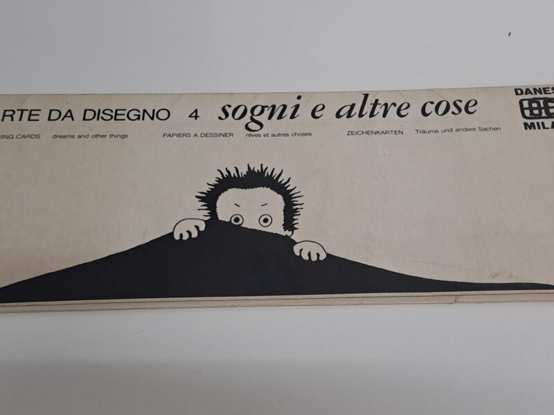 Enzo Mari. Carte da disegno. 4. Sogni e altre cose. Danese Milano.