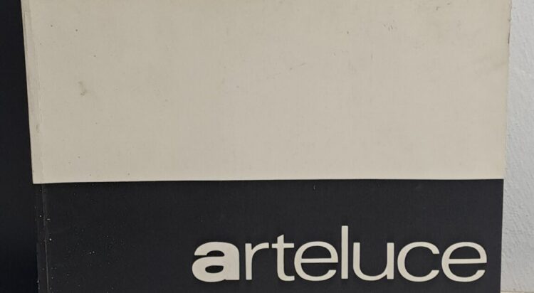 Raro catalogo vintage originale dell’azienda di illuminazione italiana ARTELUCE