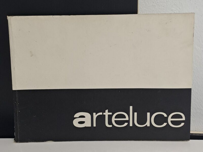Raro catalogo vintage originale dell’azienda di illuminazione italiana ARTELUCE
