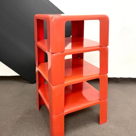 Set of 4 “Quattro Gatti” Modular Coffee Tables by Mario Bellini for C&B Italia, 1960s