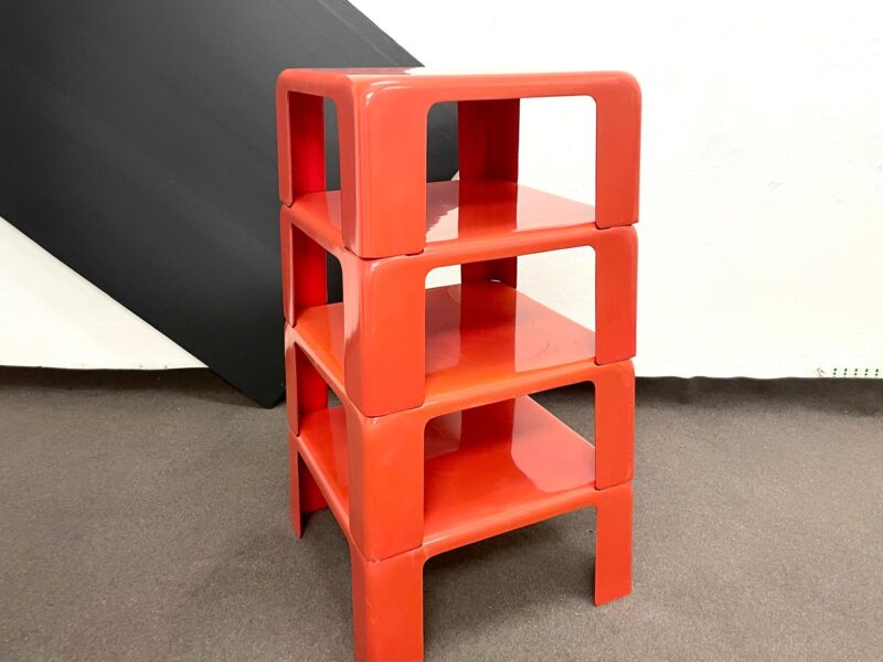 Set of 4 “Quattro Gatti” Modular Coffee Tables by Mario Bellini for C&B Italia, 1960s